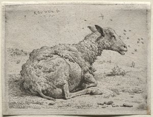 Koyunlar ve Sinekler. by Karel Dujardin