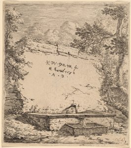 Çeşmeli Başlık Sayfası by Karel Dujardin