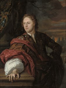 bir adamın portresi by Karel de Moor