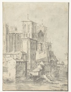 Lyon Katedrali by Karel du Jardin (possibly)