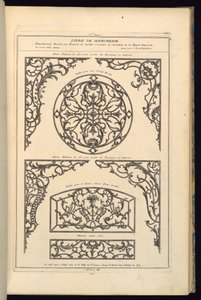 İşaret veya fener asmak için iki demir darağacı by Karl Albert von Lespilliez