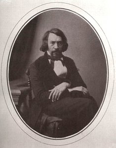 Alexei Stepanovich Khomyakov, Rus dini şairi, c1858 by Karl August Bergner