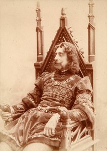 Rusya Büyük Dükü Konstantin Konstantinoviç, 1900 Hamlet olarak by Karl August Fischer