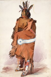 Pachtüwa-Chtä, Arikara Ma by Karl Bodmer