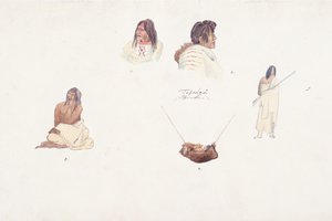 Tanımlanamayan Figürler by Karl Bodmer