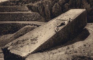Baalbek, Büyük Taş (s/b fotoğraf)