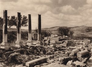 Samiriye, Herod Sarayı Harabeleri (s/b fotoğraf)