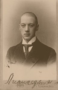 Rus şair Nikolay Gumilyov 1886-1921, yaklaşık 1917-1920