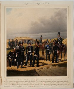 İmparatorluk Muhafız Kolordusunun Öncüleri, 1867 by Karl Karlovich Piratsky