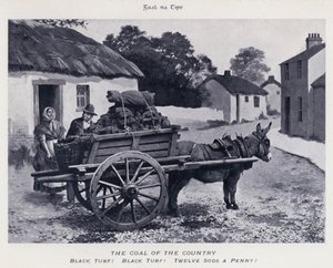 The Coal of the Country, Black Turf, Black Turf, Twelve Sods a Penny (s/b fotoğraf) by Karl Karlovich Piratsky