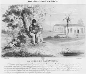 Napolyon I (1769-1821), St. Helena adasında, Jean de La Fontaine Masallarını Tristan de Montholon