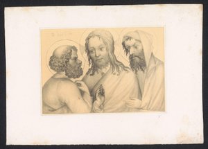 Roeping van Petrus ve Andreas 15. yüzyıldan kalma bir Hollandalı usta tarafından tasarımlar ve çalışmalar. Yüzyıl. Berlin Kraliyet Kütüphanesinde saklanan orijinallere dayanmaktadır (seri adı) by Karl Palzow