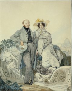 Grigory Nikanorovich ve Varvara Alexeyevna Olenin