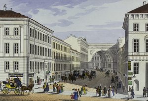 Milyonnaya Caddesi ve Saint Petersburg