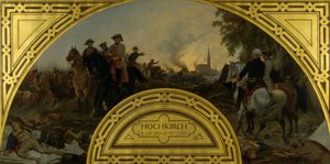 1758'de Hochkirch yakınlarındaki baskın by Karl von Blaas