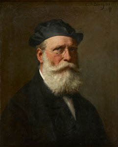 kendi kendine portre by Karl von Blaas
