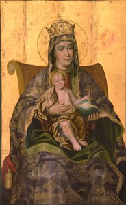 Bakire ve Çocuk Enthroned, 1690