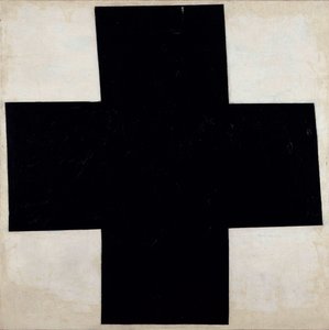 Kara Haç Croix noire, 1915. by Kazimir Severinovich Malevich
