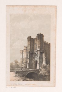On üçüncü yüzyılda şehir kapısı Kale kapısı (13. yüzyıl) (nesne üzerindeki başlık) by Kasparus Karsen