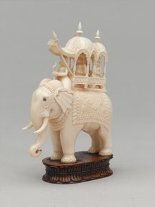 Siyah şah, satranç taşı, Hindistan, 1820 dolaylarında