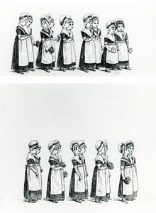 Hayırsever çocuklar, c.1880 (gravür) by Kate Greenaway