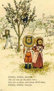 Diddlty diddlty dumpty kreş by Kate Greenaway