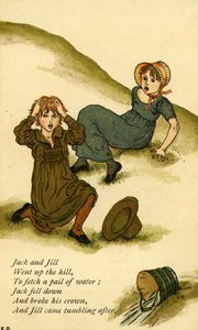 Jack ve Jill resimli by Kate Greenaway