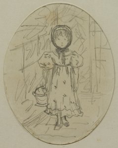 Bahçedeki Küçük Kız by Kate Greenaway