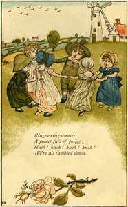 Kate Greenaway tarafından yüzük-a-güller