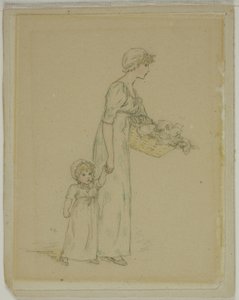 çocuklu kadın by Kate Greenaway