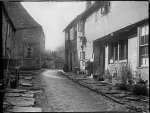 Old George Yard, Burford, Oxfordshire, 22 Nisan 1924 - 06 Mayıs 1924 (s/b fotoğraf)