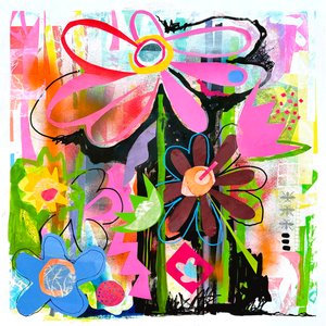 urban eden, 2025 (kağıt üzerine karışık teknik)