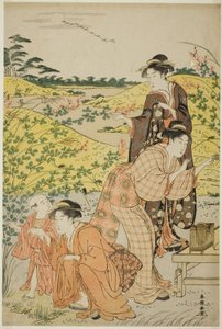 Piknik Partisi by Katsukawa Shuncho