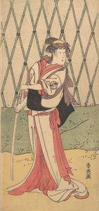 Segawa Kiku no Onna, üye Afemae Yolu, 1762-1819. by Katsukawa Shun