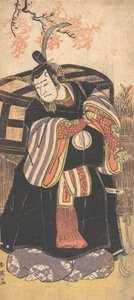 Yüksek Pozisyonlu Bir Adam Olarak Aktör Üçüncü Sawamura Sojuro, ca. 1791.