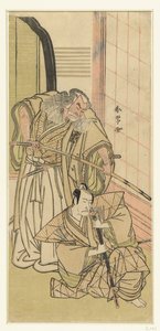 Aktörler Nakamura Nakazo I Ichikawa Danjuro V als edellieden