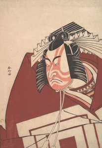 Ichikawa Dan Juro V üyesi Ah, Performanse bir süreliğine, değil mi? 1789. by Katsukawa Shunko