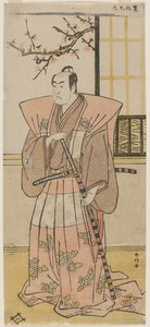 Resmi Giysili Bir Lord Olarak Ichikawa Monnosuke II by Katsukawa Shunko