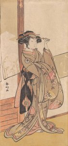 Kutlama versiyonu White Doctor V ,? 1775. by Katsukawa Shunko