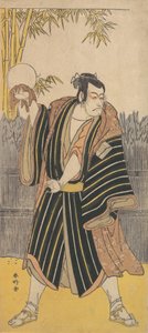 Kabuki a c ve r Ichikawa Dan Juro V, ya da? 1788-90. by Katsukawa Shunko