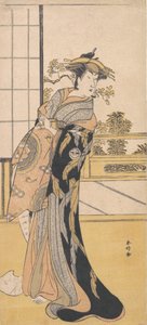 Aktör Segawa Kikunojo Kadın Rolünde 3., ca. 1780.
