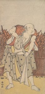 Yaşlı Bir Adam Olarak İkinci Nakamura Sukegoro, M.Ö. 1788. by Katsukawa Shunko
