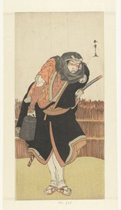 Otoyolcu rolündeki aktör by Katsukawa Shunsho