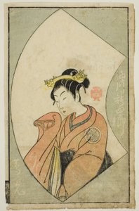 Aktör Anegawa Shinshiro II, "Sahne Hayranlarının Resimli Kitabı (Ehon butai ogi)" by Katsukawa Shunsho