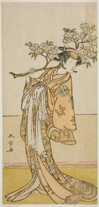 Tanımlanamayan Bir Rolde Aktör Ichimura Uzaemon IX by Katsukawa Shunsho