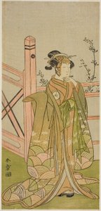 Tanımlanamayan Bir Rolde Aktör Iwai Hanshiro IV by Katsukawa Shunsho