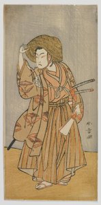 Tee c ve r Matsumoto pudra beyazı doktor V, Nagoya Sansaburo, Edo Perio d olarak by Katsukawa Shunsho