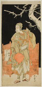 Oyoroi Ebido Shinozuka Oyununda Ambaiyoshi Gorohachi Kılığında Sagami Jiro Olarak Aktör Matsumoto Koshiro IV, Nakamura Tiyatrosu'nda On Birinci Ayda Gösterilen, 1772 by Katsukawa Shunsho