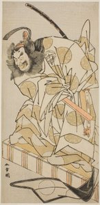 Tee c ve r Nakashima Mihoemon Iia s Kitap kapılarının ilki Kiyotada üyesi Tee Py Oyafune Taiheiki, Tee Ichimura Teer üyesi Tee wen th gate th, 1775 by Katsukawa Shunsho