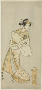 Aktör Nakamura Noshio I, Shosagoto Dans Dizisi "Sono Utsushi-e Matsu ni Kaede"de (Çam ve Akçaağaç Gölge Resmi), Fahişe Takao